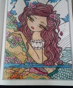 Mermaids, Fairies, & Other Girls of Whimsy Coloring Book: 50 Fan Favs 62 617ANFOTlUL