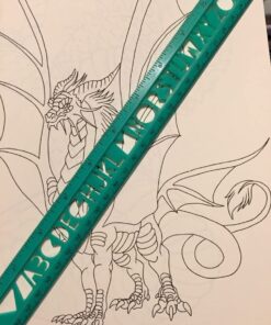 The Book of 100 Dragons: A Fantasy-themed coloring book 29 617AccBUCiL