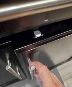 Child Safety Cabinet Locks Latches - 12 Pack,Kids Baby Proofing Lock Child Proof Drawer Locks - Cupboard Hidden Latch - Adhesive,Door Spring Lock - No Tools,Drill (White) 31 617CaoxvyfL