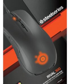 SteelSeries Rival 300, Optical Gaming Mouse - Black 38 617D3Fw00LL