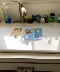 Plastic Cutting Board 18x30 1/2" Thick White, NSF Approved Commercial Use 47 617G4XmHdL