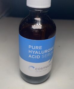 Hyaluronic Acid Serum for Skin 100% Pure Anti Aging Serum Intense Hydration Moisture Non greasy Paraben free, Wrinkle Reducing and Brightening Serum (Pro Formula) 2oz 2 Fl Oz (Pack of 1) 53 617INxByPhL