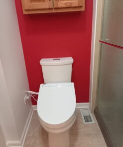 American Standard 2887218.020 H2Option Two-Piece Toilet, Elongated Front, Standard Height, Dual Flush, White, 0.92 - 1.28 gpf Tank + Bowl 15 617Kfn9g42L