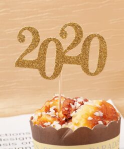 24pcs 2020 Congrats Grad Cake Topper Class of 2020 Graduate Party Decorations Supplies - High Graduation, College Graduate Cake Topper - Graduation Photo Props 14 617LGVa6JRL