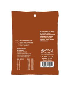 Alternative view of Martin 80/20 Bronze Acoustic Guitar Body (M400) 1 PACK