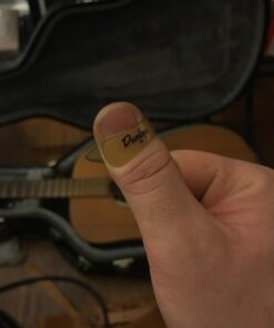 JIM DUNLOP 9072P Ultex® Thumbpicks, Medium, 4/Player's Pack Yellow 20 617NGY28qPL