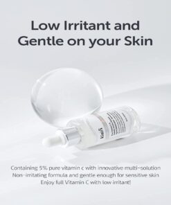 DearKlairs Freshly Juiced Vitamin Drop, 5% Hypoallergenic pure vitamin C serum, 1.18oz | ascorbic acid vitamin c serum, antioxidant serum for face, korean skincare 31 617NZd3iTNL