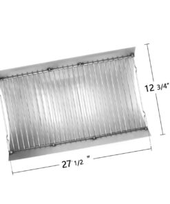 Alternative view of Votenli P0350H (1-Pack) 27 inches Steel Ash Pan with Wire Grate for Chargriller Charcoal Grill 1224, 1324, 2121, 2222, 2727, 2828, 2929, Chargriller 200048,Charbroil 1730205 (27 x 13 1/4)