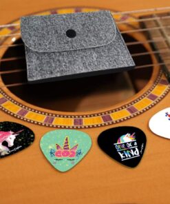 NewEights Acoustic Guitar Picks - Unicorn Plectrum Series 2 (12-Pack) - Stocking Stuffers for Girls - Birthday Party Favors Assorted Bulk Pack Thanksgiving Christmas Rewards Encouragement Gift Guitar Picks - Plectrum Series 2 (12-Pack) 14 617OnpPshwL