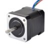 STEPPERONLINE Nema 17 Stepper Motor Bipolar 2A 59Ncm(84oz.in) 48mm Body 4-Lead W/ 1m Cable and Connector Compatible with 3D Printer/CNC 35 617QPT7sIL