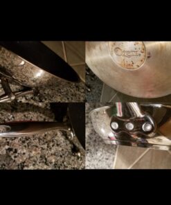 10" (26 cm) Stainless Steel Pan by Ozeri with ETERNA, a 100% PFOA and APEO-Free Non-Stick Coating 10" Black Interior 23 617RL2yG6OL