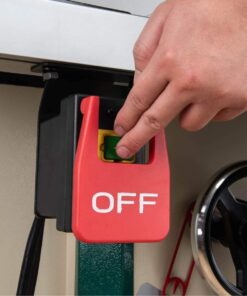 POWERTEC 71054 120V Magnetic Paddle Switch, 1/2 HP, fits Table Saw, Router Table, Drill Press, Bench Saw, Band Saw 1 Count (Pack of 1) 23 617RimFAAuL