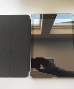 ESR for iPad 9.7 Inch Case, Trifold Smart Case Compatible with iPad 5th/6th Generation, Two-Way Stand, Slim and Lightweight, Auto Sleep and Wake, Ascend Series Case, Black 01black 69 617RyG9uUL