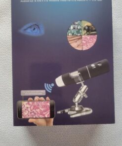 Wireless Digital Microscope, Skybasic 50X-1000X Magnification WiFi Portable Handheld Microscopes with Adjustable Stand HD USB Microscope Camera Compatible with iPhone Android iPad Windows Mac Computer Black 48 617SZmPMj2L