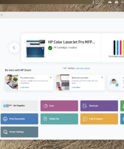 HP Color Laserjet Pro MFP 4301Fdw Wireless All-in-One Printer, Scan, Copy, Fax, Mobile Print, Best for Small Teams (4Ra82f) New version 84 617T1xYg5IL
