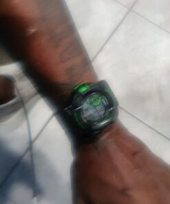 FANMIS Mens Military Multifunction Digital LED Watch Electronic Waterproof Alarm Quartz Sports Watch Green 32 617TF0pomuL