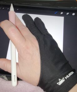 Huion Artist Glove for Drawing Tablet (1 Unit of Free Size, Good for Right Hand or Left Hand) - Cura CR-01 45 617VrxLI2xL