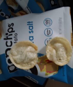 popchips Sea Salt & Vinegar Potato Chips Single Serve 0.8 oz Bags (Pack of 24) (F-AR-75500) 16 617W9yHTUuL