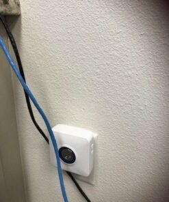 Fosmon WaveLink Wireless Door Chime with 500 Feet Range, 58 Tunes, 5 Volume Levels & LED Indicators for Home/Business/Office (1 Receiver + 1 Sensor) 1 Receiver + 1 Door Sensor Transmitter 41 617Wy5dzfbL