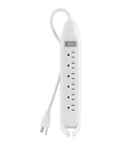 Belkin 6-Outlet Power Strip with Circuit Breaker and 12ft Cord 12'