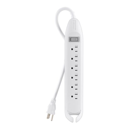 Belkin 6-Outlet Power Strip with Circuit Breaker and 12ft Cord 12'