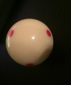 Alternative view of Iszy Billiards 6 Dot Measle Pool Cue Training Ball (2 1/4-Inch, White)