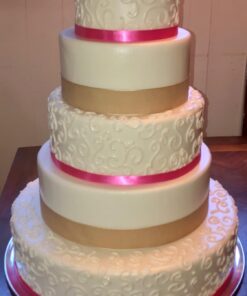 Shape Innovation - Round 4" Cake Dummy Set - Set of 6, Each 4" High by 6", 8", 10", 12", 14", 16" Round - Perfect for Wedding Cakes, Birthday Cakes, Display Cakes, Window displays, Parties 15 617f8AmScuL