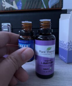 Plant Therapy Organic Lavender Essential Oil 100% Pure, USDA Certified Organic, Undiluted, Natural Aromatherapy for Diffusion & Topical Use, For Skin, Hair, Relaxation, Premium Therapeutic Grade 30 mL 1 Fl Oz (Pack of 1) 17 617fihY52L