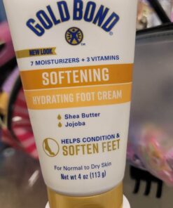 Gold Bond Softening Foot Cream, 4 oz., With Shea Butter to Soften Rough & Dry Feet 36 617gH87ONL 2