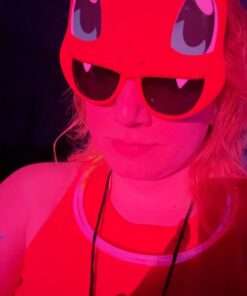 Sun-Staches Pokemon Official Charmander Sunglasses | Costume Accessory | UV400 | One Size Fits Most Multicolor 8 617jhteo4vL