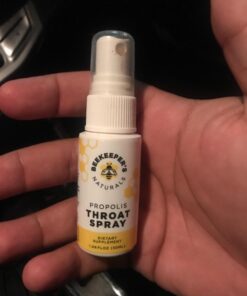 Propolis Throat Spray by Beekeeper's Naturals - 95% Bee Propolis Extract, Natural Immune Support & Sore Throat Relief - Antioxidants, Keto, Paleo, Gluten-Free (1.06 oz)(Pack of 1) Adult Propolis 1 Pack 1.06 Fl Oz (Pack of 1) 35 617k HfH8L