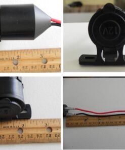 Attwood 11862-6 Universal 12V Cigarette Lighter Adapter Socket Outlet for Marine/RV with Mounting Kit, Black 13 617kojhxBL