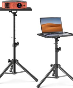 Amada Projector Tripod Stand, Foldable Laptop Tripod, Multifunctional DJ Racks/Projector Stand with Adjustable Height, Perfect for Office, Home, Stage or Studio-AMPS01 22"-36" 29 617l1O6Pc6L
