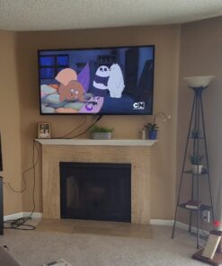 Sanus Universal Low Profile Tilt TV Wall Mount for 37" - 80" LED, LCD & Plasma TVs, Eliminates Glare with 10º of Tilt & Post-Install Adjustments - 3 Step Install - Safety Certified - MLT14-B1 36 617lPIGD49L