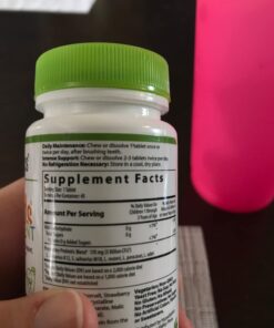 Hyperbiotics ENT Probiotic for Kids | Vegan Supplement for Ears, Nose, Throat | Chewable Tablets for Children | Strawberry Vanilla | Sugar Free | Digestive Health & Immune Support | 45 Count 28 617lvM viL