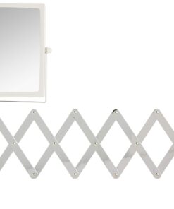 JERDON Two-Sided Swivel Wall Mount Mirror - Vanity Mirror with 5X Magnification & 30 inch Wall Extension - Model J2020C 34 617peyll4L