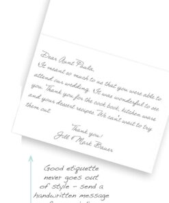 Hortense B. Hewitt HBH Thank You Wedding Note Card, Country Blossom, 50/Pack (30416ST) 6 617qWOSE1DL