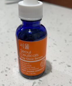 SeoulCeuticals Korean Skin Care 20% Vitamin C Hyaluronic Acid Serum + CE Ferulic Acid - Potent Anti Aging, Anti Wrinkle Korean Beauty 1oz 40 617qgrhs7jL