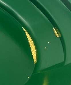 Gold panning kit for gold prospecting; 11 pc set + Bonus includes 3 gold pans; 2 gold classifiers; paydirt scoop small plastic gold shovel; snuffer bottle; black sand gold magnet and Gold Fever book! 10 617r7LeK97L