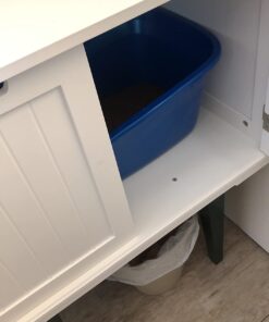 Van Ness Pets Large Open High Sided Cat Litter Box, Blue, CP2HS Pack of 1 34 617tYkm0jtL