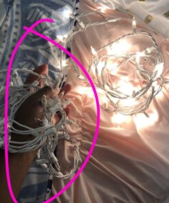 Everglow 2980-22 100 Clear White Wire Light Set Indoor String Lights 27 617ta78aJL