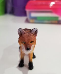 Safari Ltd. Red Fox Figurine - Detailed 3.5" Plastic Model Figure - Fun Educational Play Toy for Boys, Girls & Kids Ages 1+ 29 617v8WsiVPL