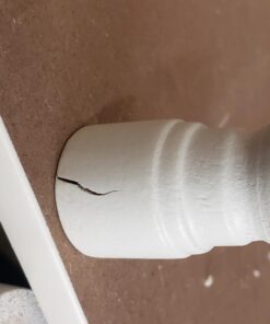 Frenchi Home Furnishing Half Moon Console Table, White 36 617wEJPmYOL