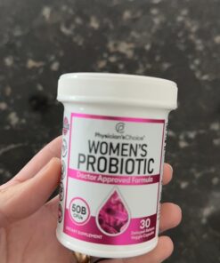Physician's Choice Probiotics for Women - PH Balance, Digestive, UT, & Feminine Health - 50 Billion CFU - 6 Unique Strains for Women - Organic Prebiotics, Cranberry Extract+ - Women Probiotic - 30 CT 30 Count (Pack of 1) 31 617xPHTqGOL