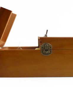 Willcomes Wooden Turns Itself Off Useless Box Leave Me Alone Box Perpetual Machine for Geek Gifts or Desk Toys Brown(without Logo) 8 617y7zDUH9L