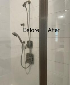 Rain-X 630035 X-Treme Clean Shower Door Cleaner, 12 Fl. Oz, Formulated To Glass Doors - Easy Use, Removes Soap Scum, Dirt, Hard Water Build-up, Calcium, Lime And Rust Stains 41 617z2HQwhkL