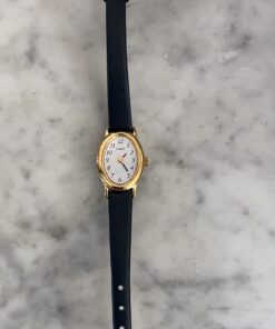 Timex Women's T21912 Cavatina Black/Gold-Tone 40 617ztkH4bYL