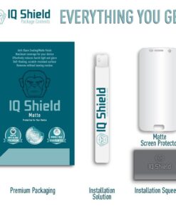 IQShield Matte Screen Protector Compatible with Samsung Galaxy S7 Anti-Glare Anti-Bubble TPU Film 24 617zy7doujL