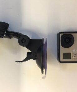 Sametop Suction Cup Mount Compatible with Gopro Hero 12, 11, 10, 9, 8, 7, 6, 5, 4, Session, 3+, 3, 2, 1, Hero (2018), Max, Fusion, DJI Osmo Action Cameras; Perfect for Car Windshield and Window 59 618 EyiG8PL