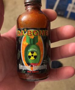Bottle Da Bomb Beyond Insanity Hot Sauce, Bottle 4 Ounce (Pack of 1) 25 618 O2AoUJL